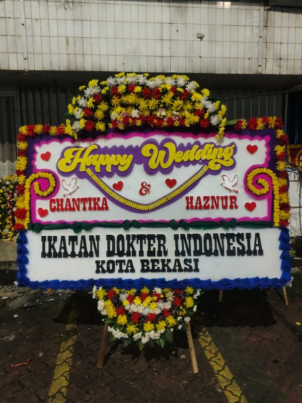 Papan Bunga Wedding 2