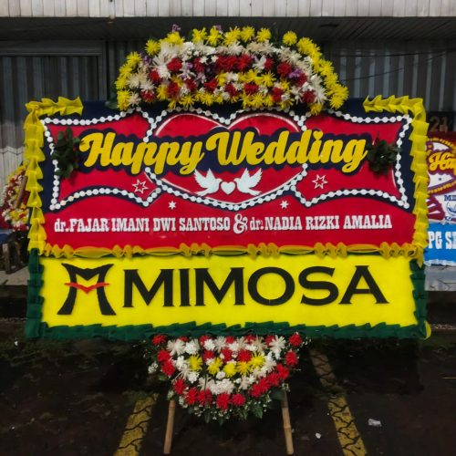 Papan Bunga Wedding 4