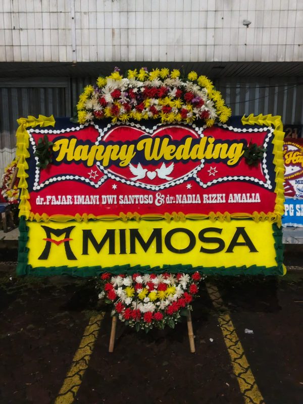 Papan Bunga Wedding 3