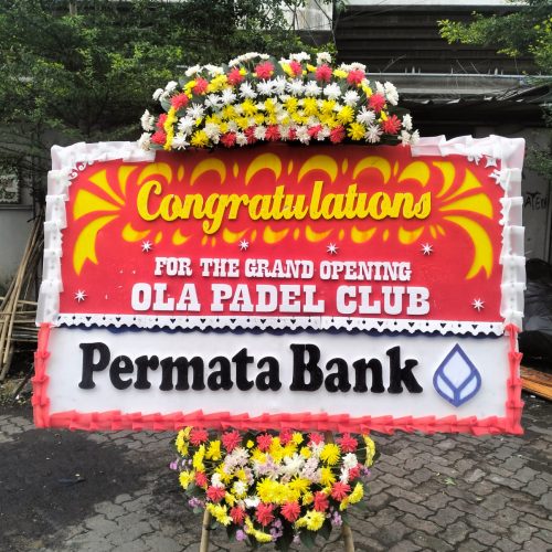 Papan Bunga Selamat 4