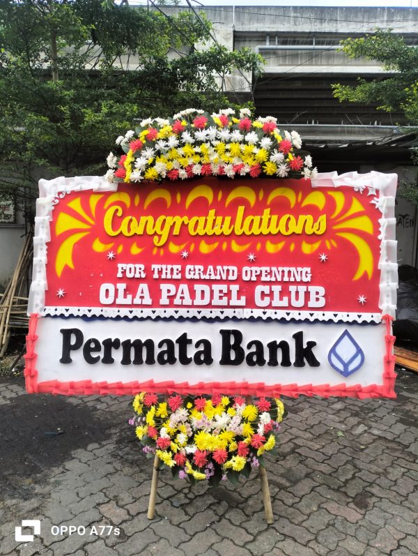 Papan Bunga Selamat 4