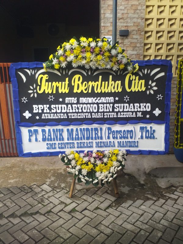 Papan Bunga Duka Cita 1