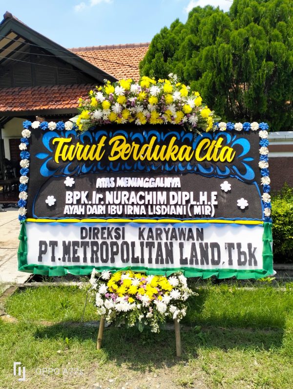 Papan Bunga Duka Cita 2
