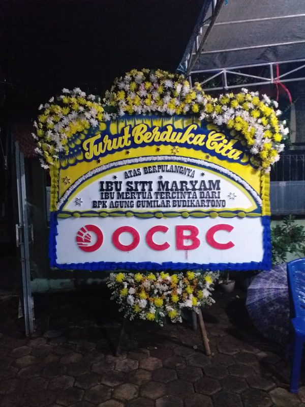 Papan Bunga Duka Cita 4