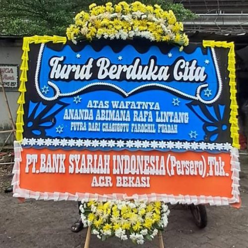 Papan Bunga Duka Cita 5