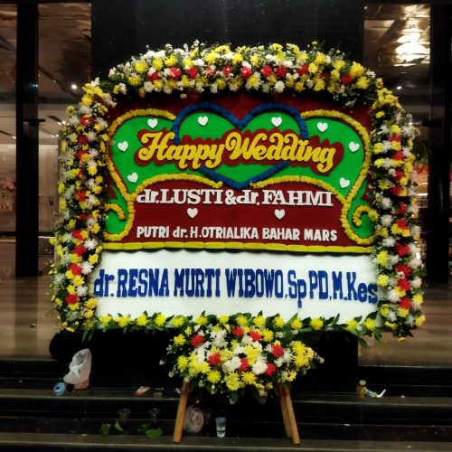 Papan Bunga Wedding 8