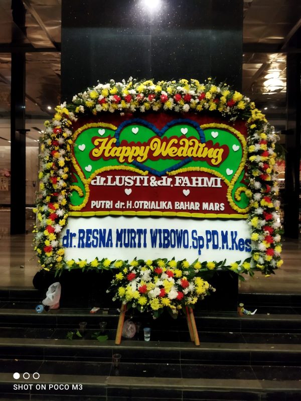 Papan Bunga Wedding 8
