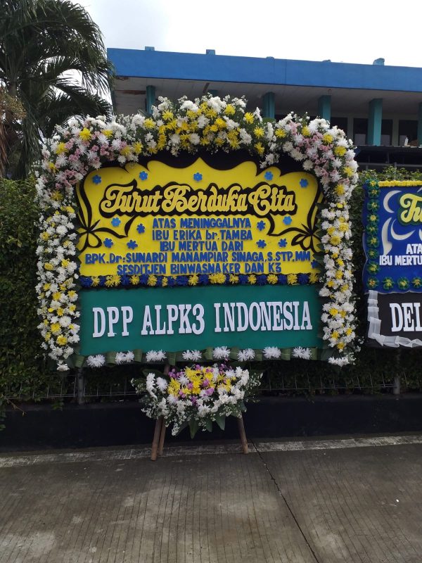 Papan Bunga Duka Cita 6