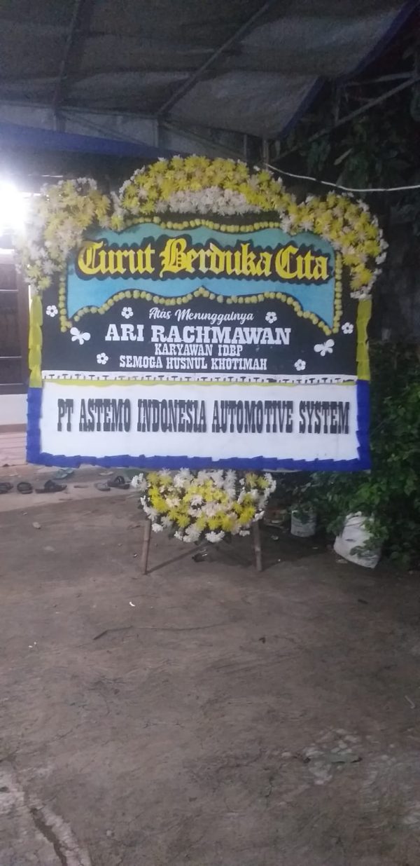 Papan Bunga Duka Cita 7